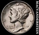 1944 Mercury Dime- Silver- Scarce Better Date No Reserve #J3952