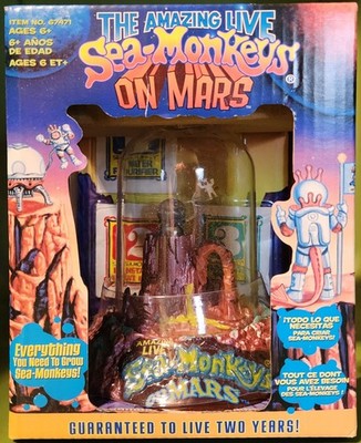 NEW-OLD STOCK: SEA-MONKEYS ON MARS - SEALED
