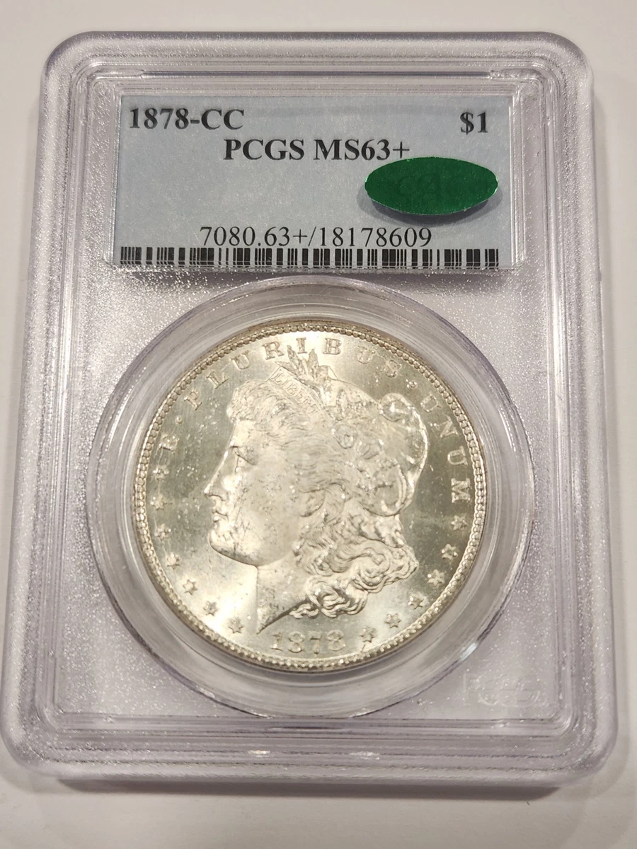 Carson City Grade MS 63 1878 Year Morgan US Dollars (1878-1921
