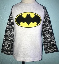 Batman   Bat-man Superhero Top T-shirt Tee Sz 4 Shirt