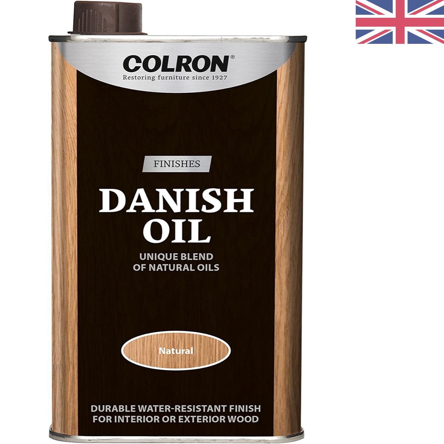 Enhance and Protect Wood with 500ml Clear Colron Danish Oil - Waterproof Lustre