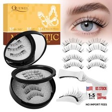 Magnetic Eyelashes 2 2 pair (Pack of 1) Black-0-Magnetic Eyelashes kit-01+03
