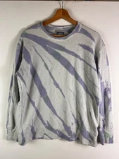 Jungmaven Sweatshirt Mens Small Hemp Organic Cotton Tie Dye Swirl Made in USA
