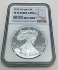 2023 W American Silver Eagle NGC PF 70 Ultra Cameo