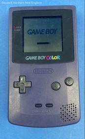 Nintendo Gameboy Color GBC CGB-001 Purple - Tested