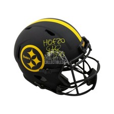 Troy Polamalu HOF 20 Autographed Steelers Eclipse Authentic Full-Size Helmet BAS