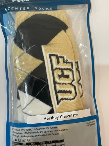 University Of Central Florida - For Bare Feet Scented Socks.Hersheys Chocolate - Picture 3 of 8