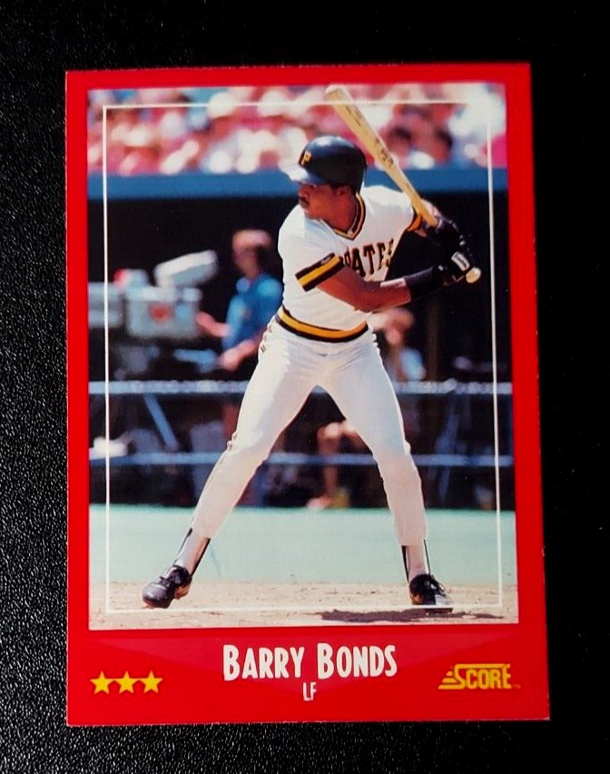 1988 Score Baseball #265 Barry Bonds Pittsburgh Pirates 88 2nd year FREE SHIP