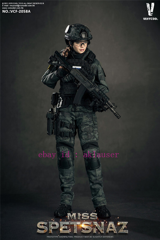 Verycool Vcf-2058a 1/6 Mcb Camouflage Russian Special Combat Women