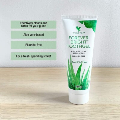 FOREVER gel mask 2本、BRIGHT TOOTHGEL×2 2 PACK Forever Bright TOOTHGEL Aloe Vera / Bee Propolis