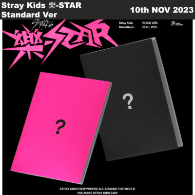 Stray Kids 樂-STAR Mini Album Standard Ver CD+Photobook+Photocard+Etc+Tracking#