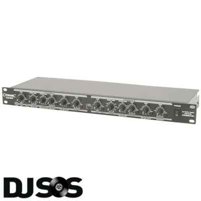 Citronic CX34 Professional Stereo 2-Wege / 3-Wege / Mono 4-Wege Frequenzweiche X-Over