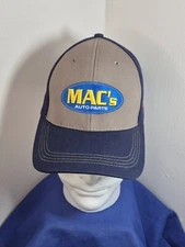 Mac's Auto Parts Eckler's Embroidered Logo Adjustable Baseball Cap NWOT 