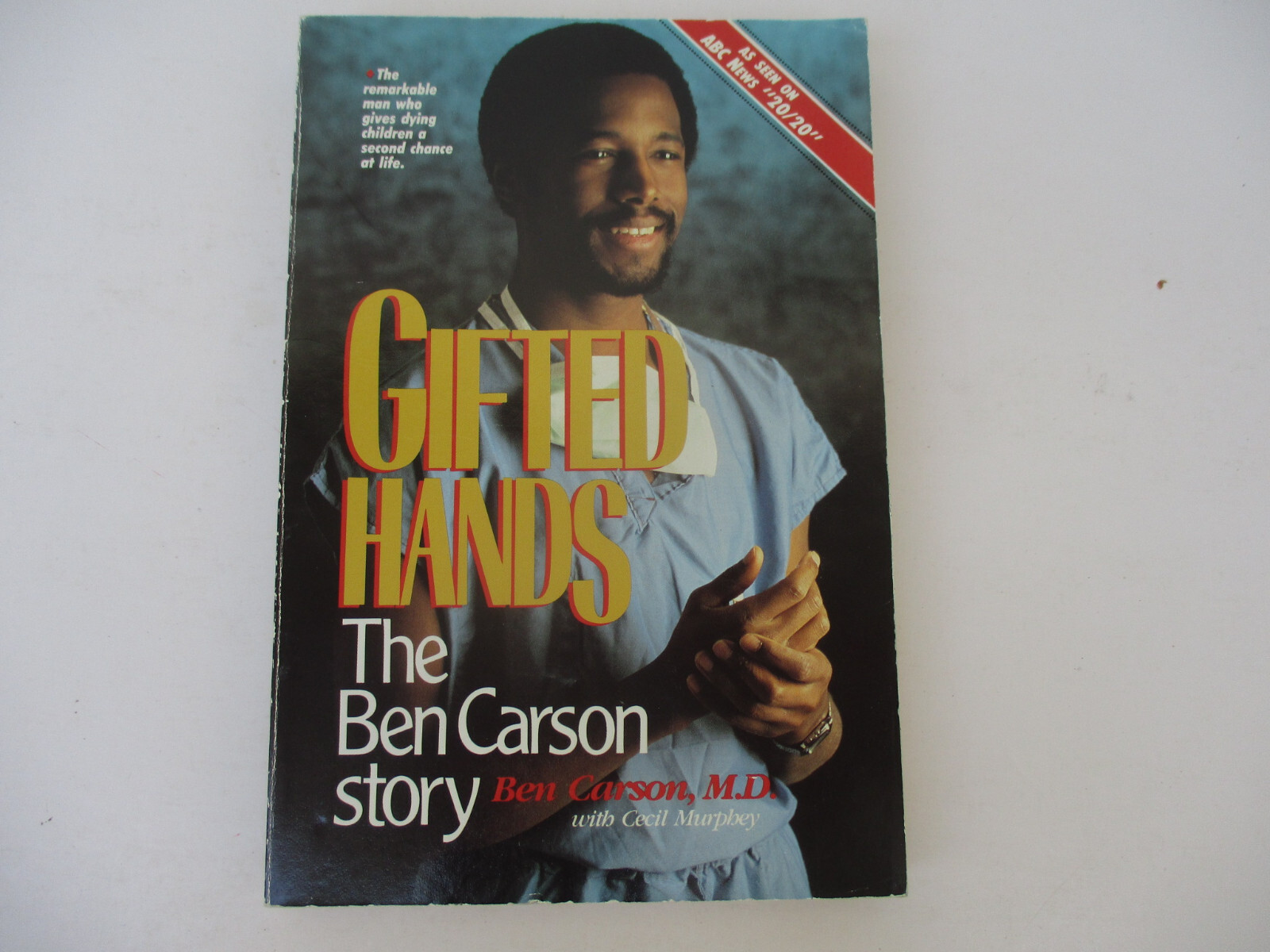 Ben Carson Autobiography SIGNED Conservative Christian Trump Republican Surgeon