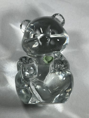 Fenton Art Glass Handmade August Birthday Bear Figurine - Picture 9 of 17