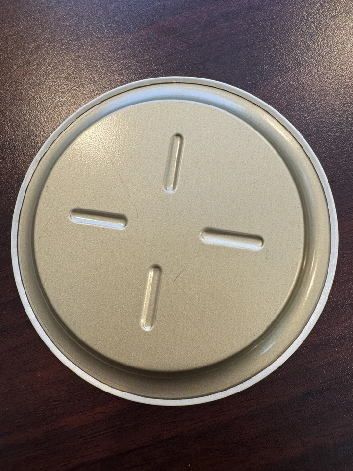 Vintage 1983 Coca-Cola SANTA CLAUS Coasters Lot of 4 Metal Tin - Image 3 of 4