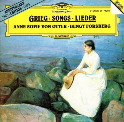 CD Anne Sofie Von Otter, Bengt Forsberg - Grieg Songs (Lieder)