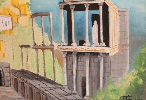 IMPRESSIONIST OIL PAINTING CITYSCAPE SIGNED - Picture 10 of 12