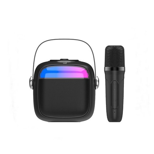 Enceinte Karaoké Crayola Bluetooth Avec Micro Et Radio FM - Noir/jaune - NEUF