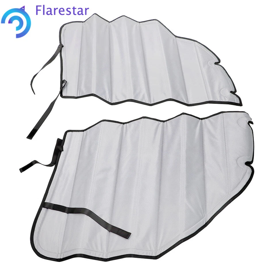 For 2007-2018 Mercedes-Benz Sprinter Front Door Window Covers Insulated Blackout - Image 4 of 4