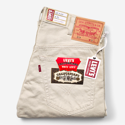 NWT LVC Levi's Vintage Clothing 519 Bedford Pant Big E W30 SS21 | eBay