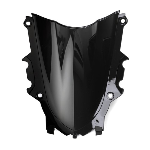 Schwarz Kunststoff Windschild Windschutzscheibe Passt für Yamaha YZF R3 19-20 F3 - Picture 4 of 12