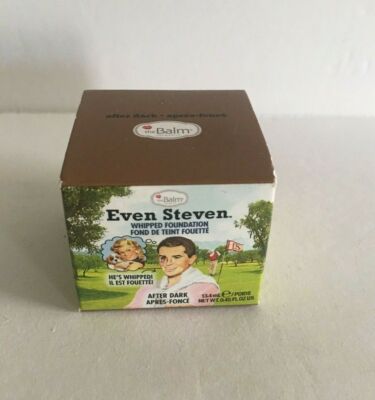 Even Steven Whipped Foundation by the Balm, Shade: After Dark 0.45 fl oz