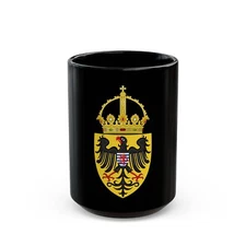 Coat of arms of Henry VII, Holy Roman Emperor - Black Coffee Mug