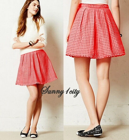 NEW LP Anthropologie Coquelicot Skirt By Yoana Baraschi $188 Star Reviews  RARE