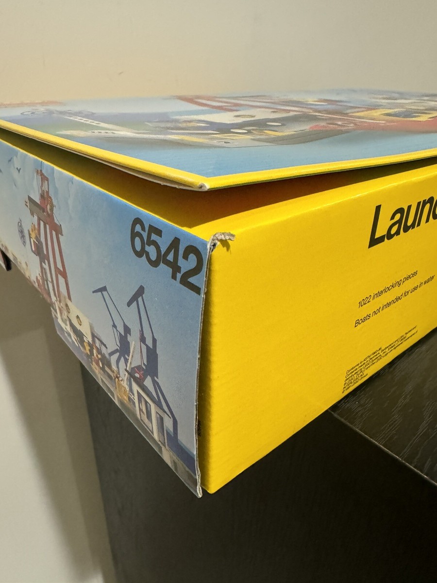 Lego Town Harbor Nautica Launch & Load Seaport 6542 - New Sealed