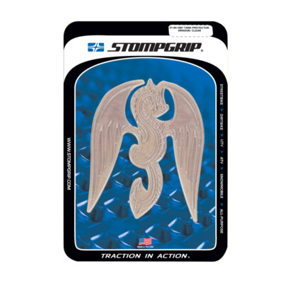 B-WARE Stompgrip Tankpad Motorrad Smoothridge Drache klar 