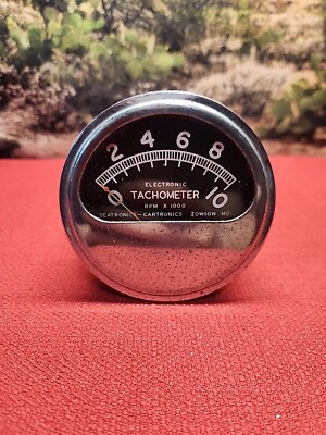 Vintage Seatronics - Cartronics Marine Boat Tachometer 0-10K Towson, MD