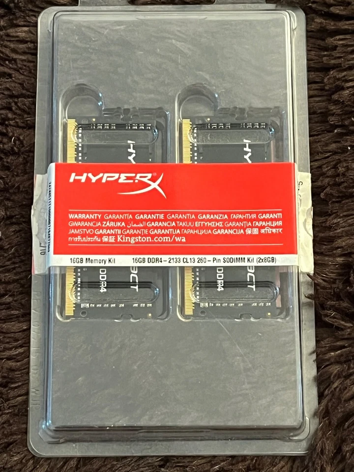 HyperX HX421S13IBK2/16 Impact 16 GB 2133 MHz DDR4 SODIMM Memory Kit (2 x 8 GB) - Image 2 of 4