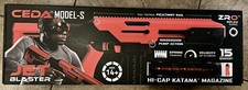 Jet blaster CEDA Foam Blaster Dart Gun Red - New