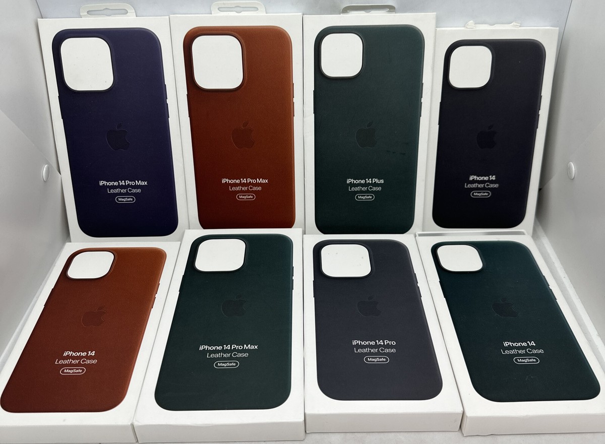 GENUINE APPLE IPHONE 14 / 14 PRO /14 PRO MAX /PLUS LEATHER