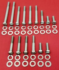 FORD WATER PUMP TIMING COVER BOLTS KIT STAINLESS HEX 94-95 5.0L 302 EFI MUSTANG