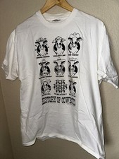 History Of Cowboys 1993 Sock & Roll Vintage T-shirt XL Hanes Made In USA