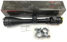 Aim Sports 3-12X50mm Rifle Scope Dual Illuminated Mil-Dot + Box 8024-RT