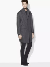 1698 NWT Brand New John Varvatos Collection Drop Shoulder Coat Jacket EU48 US38