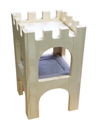 Meerschweinchen Kaninchen Pipi Pad Pipipad Fleecehaltung Burgturm Burg 80051 - Bild 3 von 12