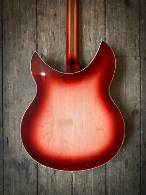 1997 RICKENBACKER 360-12 V64 12 STRING IN FIREGLO FINISH WITH