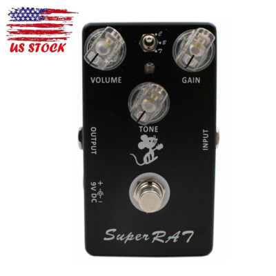 Upgraded Pro Co RAT Overdrive Distortion Fuzz Boost LM308 Guitar Effects Pedal