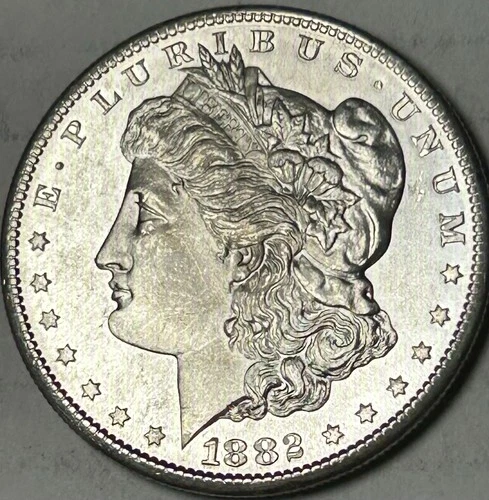 1882 S  (San Francisco) Morgan Silver Dollar - 90% silver uncirculated