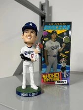 Shohei Ohtani & Decoy Bobblehead Dodgers SGA 8/28/24