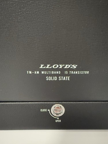 Vintage Loyds Solid State Radio 8N55 AM/FM Multiband 1969 tragbar NEU RAR - Bild 6 von 22