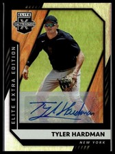 2021 Panini Elite Extra Edition #153 Tyler Hardman Signatures