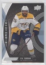 2018-19 Upper Deck Engrained Synthesis PK Subban #S-38 0gu
