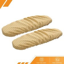 2pack Office Chair Arm Cover Chair Armrest Covers Stretchable Pads Beige