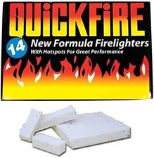 Fire Lighters Quickfire Firelighters Bulk Pack Hotspots Burners BBQ COAL LIGHTER 6.52 per lighter