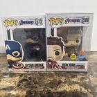 Funko Pop Lot Of 2 NIB 573 Captain America 580 Iron Man